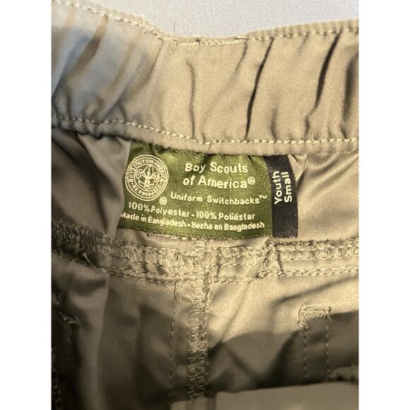 Boy Scouts of America Pants Youth Small Uniform Convertible Pants To Shorts USA - Picture 5 of 5